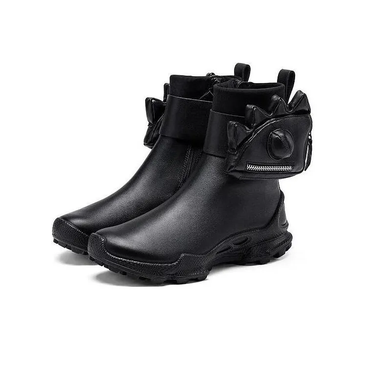Ecco Ankle Boots Men Black-3