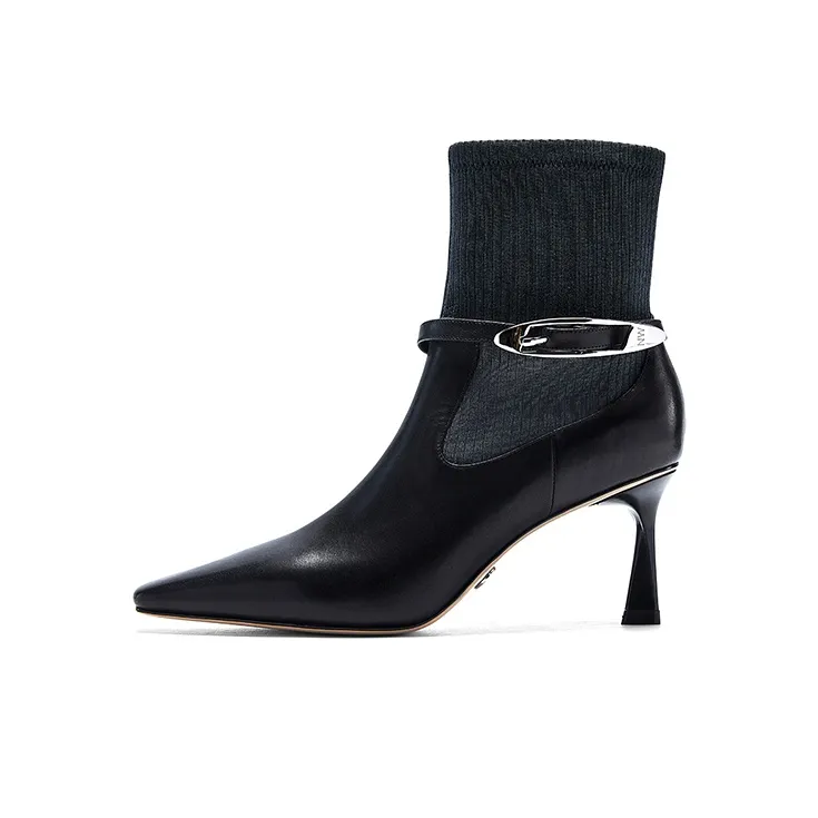 NINE WEST Ankle Boots 7.5cm Women's-7