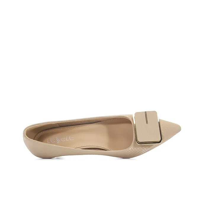 LESELE Chunky Heel High Heels Women's-13