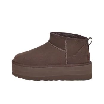 UGG Classic Ultra Mini Platform Boot Burnt Cedar Women's