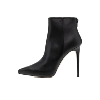 SCAROSSO X Brian Atwood Fabi Leather Ankle Boots Women's
