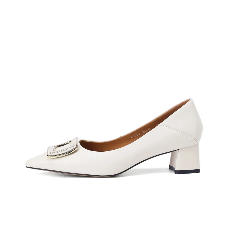 VEDULLAR Chunky Heel High Heels 4.5cm Women's-16