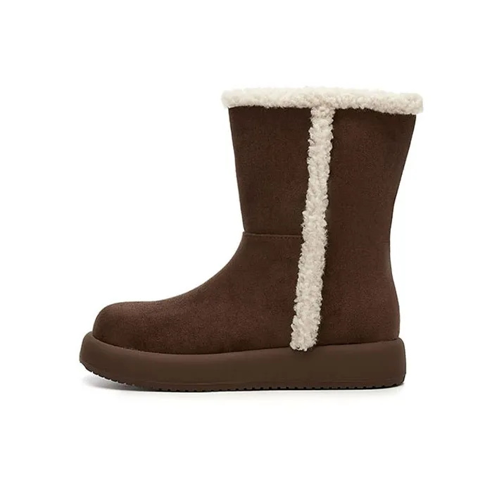 DAPHNE Warm Short Snow Boots Women's-3