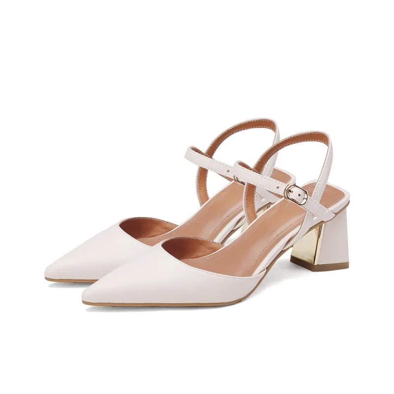 Naiyee Block Heel High Heels 6cm Women's-5