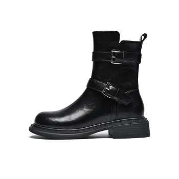 ZHR Ankle Boots Women's Black/Brown