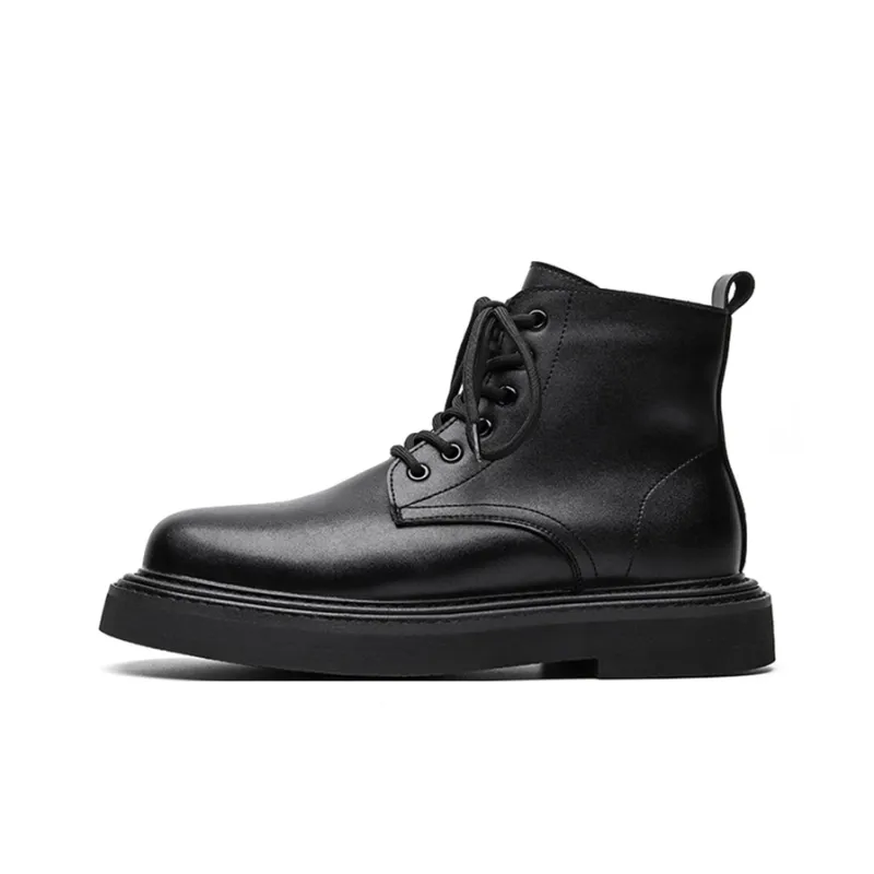 GZZ Ankle Boots Men Black-0