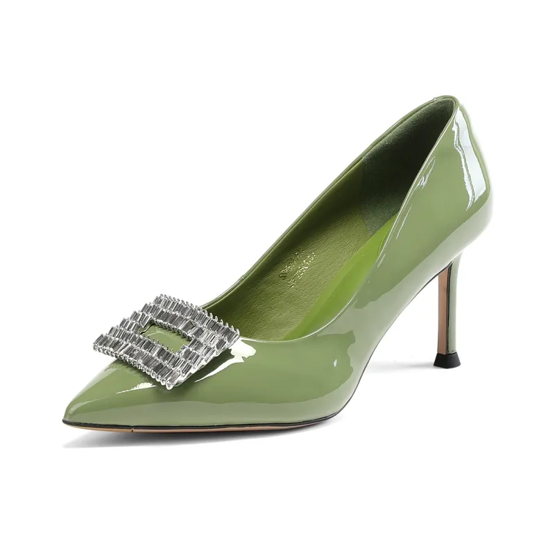 ST&SAT Slim Heel High Heels 8.3cm Women's-12