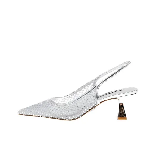 STEVE MADDEN Slim Heel High Heels 6cm Women's Silver