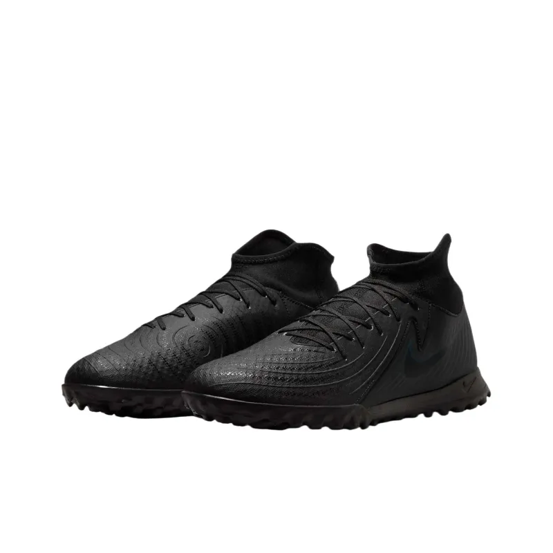 Nike TF Rubber Broken Studs Wear resistant And Lightweight Soccer Shoes Unisex Black-4