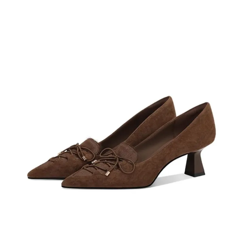 JESSICA SOPHIA Chunky Heel High Heels 5.5cm Women's-3