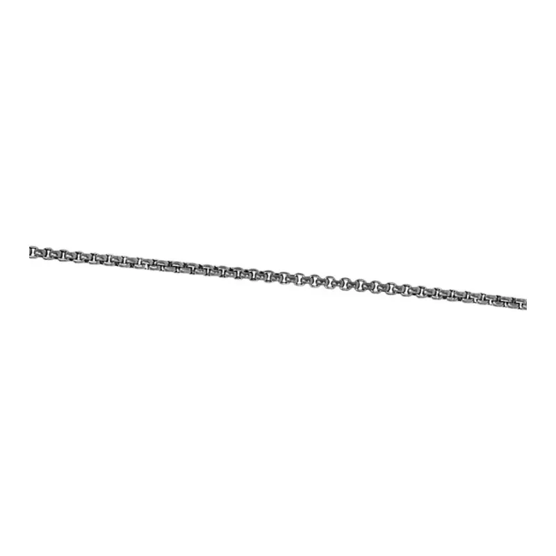 EMPORIO ARMANI Stainless Steel Necklaces Men's Black-1