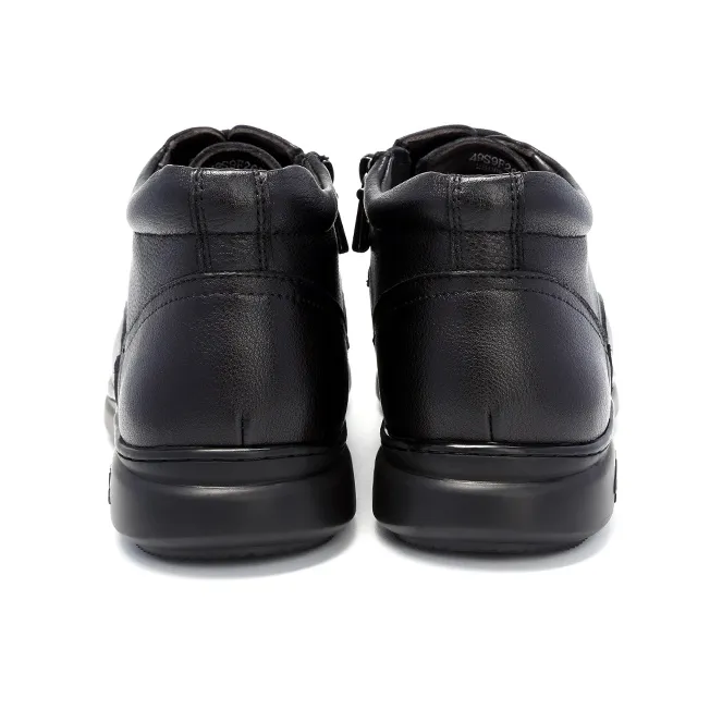 Satchi Ankle Boots 4cm Men's Black-4