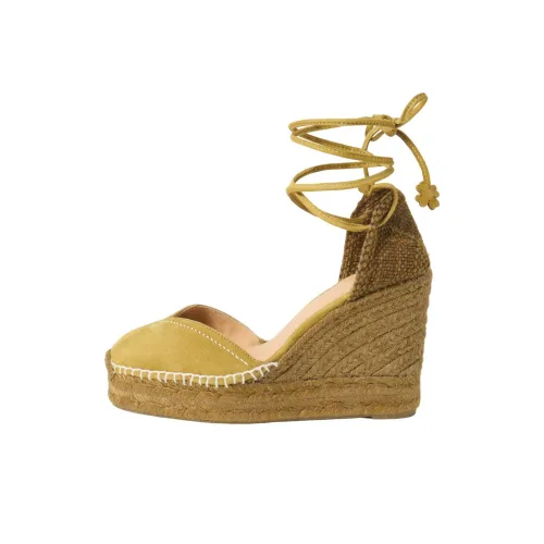Castañer Wedge Heel High Heels Women's Yellow