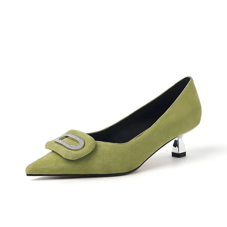 AIQINISHA Slim Heel High Heels 4.5cm Women's-4