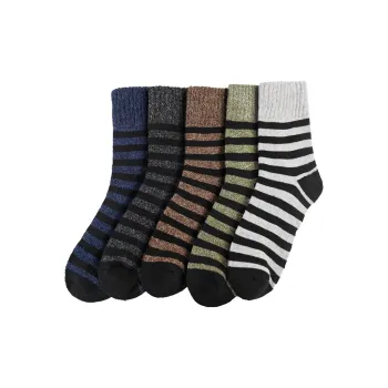 Cotton Gene Mid Calf Socks Men's Combo Set