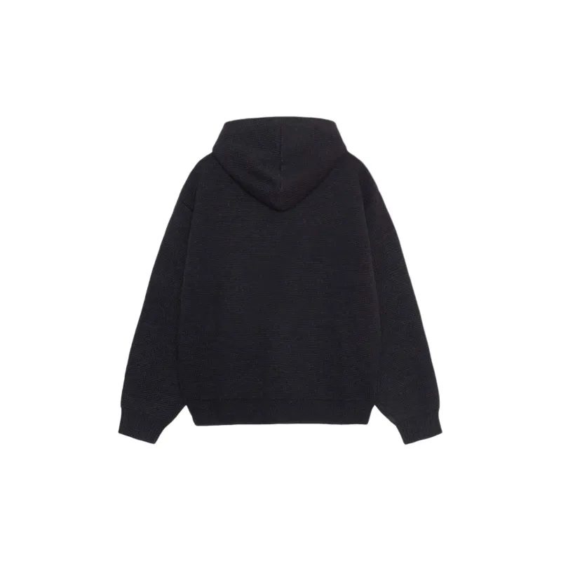 Stüssy Patch Knitted Hoodie-6