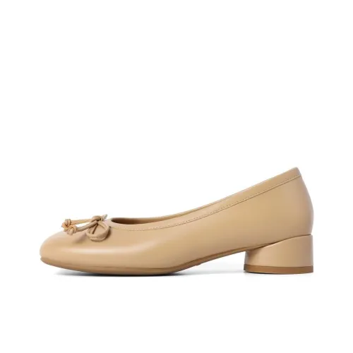 BELLE Chunky Heel High Heels 3.5cm Women's