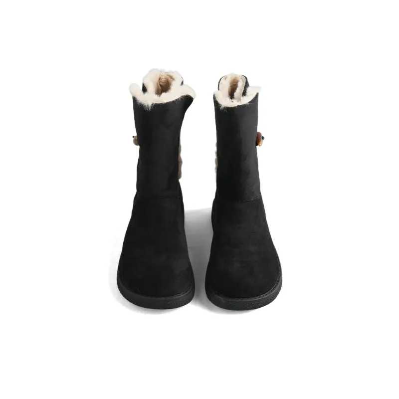 An Old Man Snow Boots Women's Brown/Khaki/Black-9