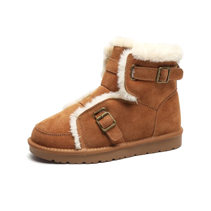 FAPAI Warm Coverage Short Snow Boots Men's-6