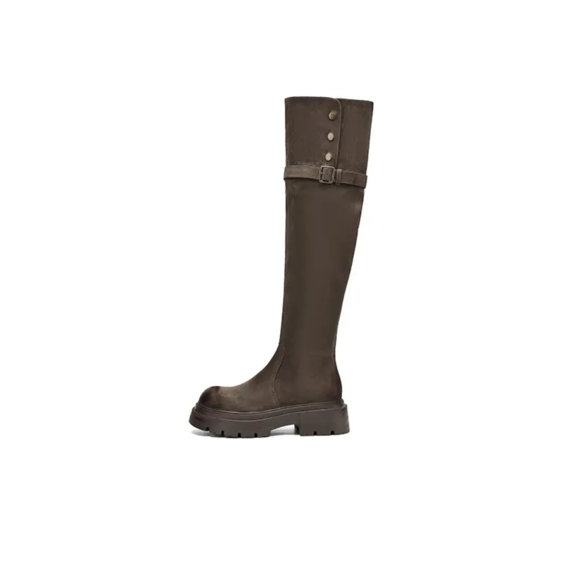 HLA Knee high Boots Women's-5