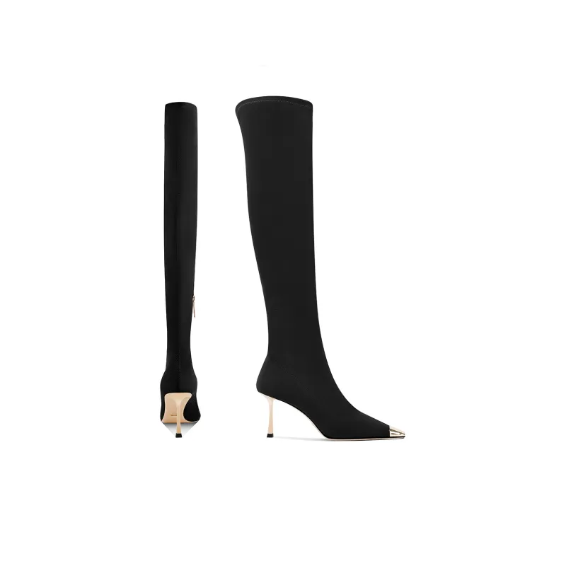 Shesrim Knee-high Boots 7.5cm Women's-3