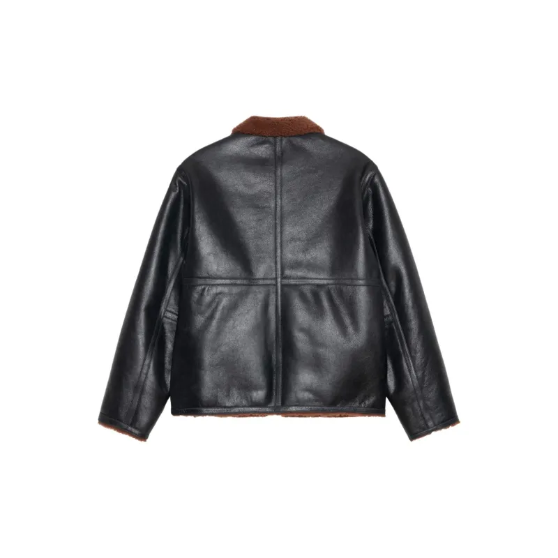 Stussy Holiday Jackets Unisex Black-1