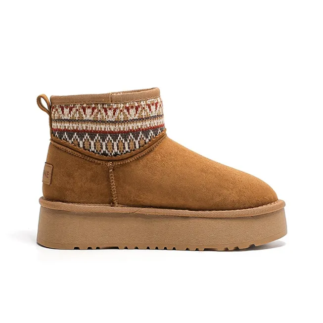 DAPHNE Short Mid-Calf Snow Boots Women's-1