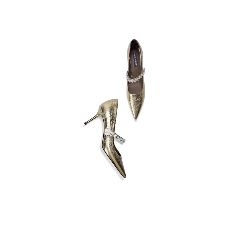 Shesrim Slim Heel High Heels Women's-5