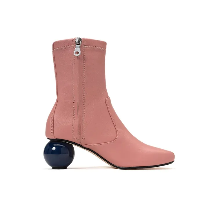MIHARA YASUHIRO Ankle Boots Women's Pink-1