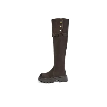 EBLAN Knee-high Boots Women's Umber