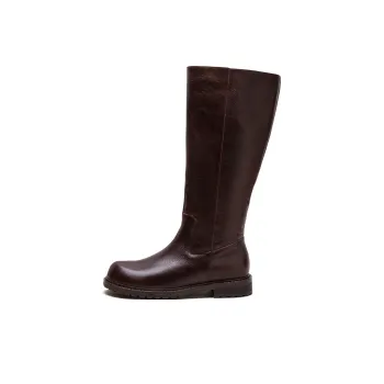 MATA Knee high Boots Women's Coffee/Black