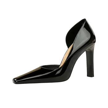 BIGTREE Slim Heel High Heels 11cm Women's