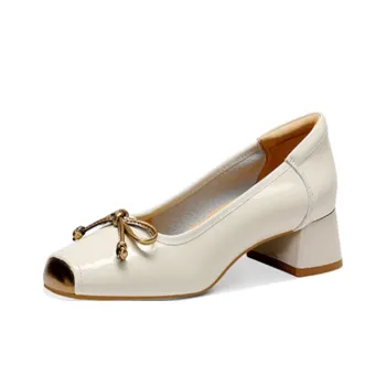 JESSICA SOPHIA Chunky Heel High Heels 4cm Women's