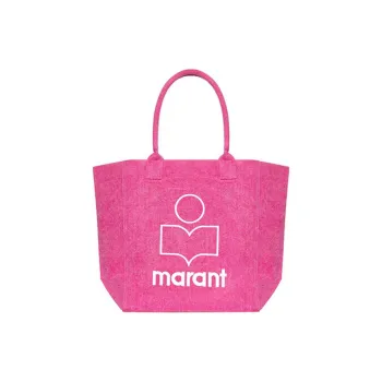 ISABEL MARANT Cotton Tote Bag, Shopping Bag, Handbag Women's Pink