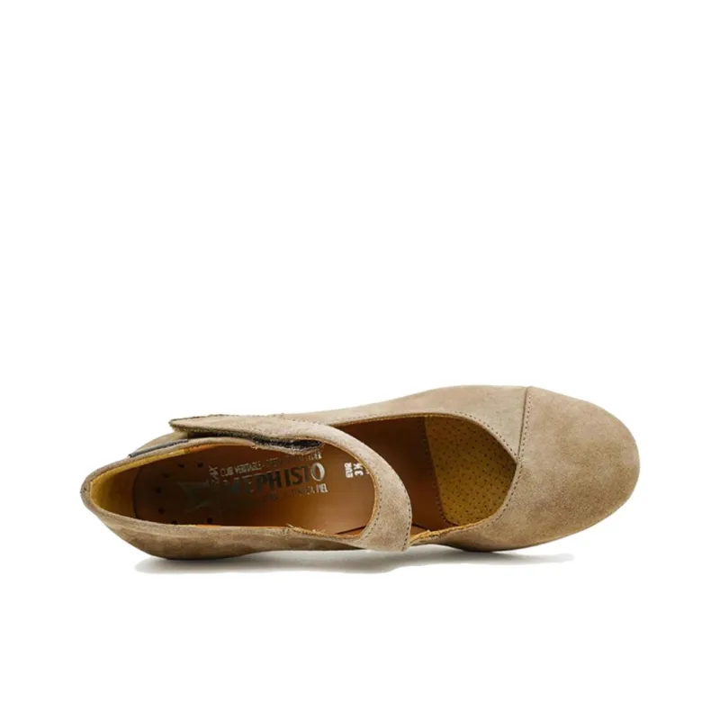MEPHISTO Chunky Heel High Heels Women's-3