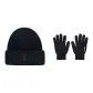 Black Cap+Black Glove