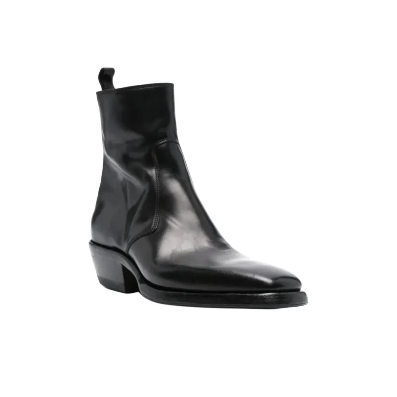 PREMIATA Soldatino Ankle Boots Men's Black-2