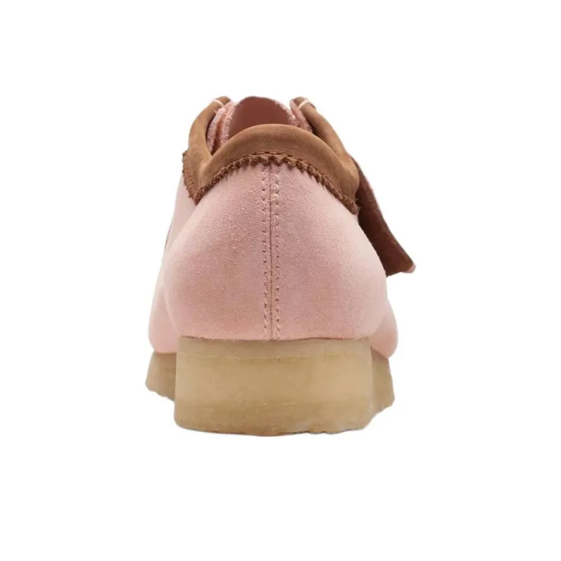 Clarks Originals WALLABEE Ankle Boots Men's Pink-4