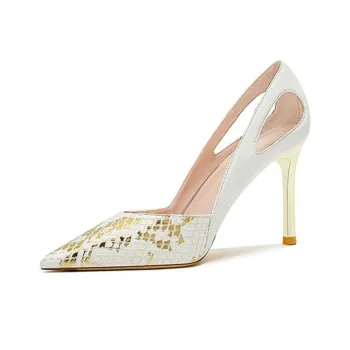 Li Ke Slim Heel High Heels Women's Black
