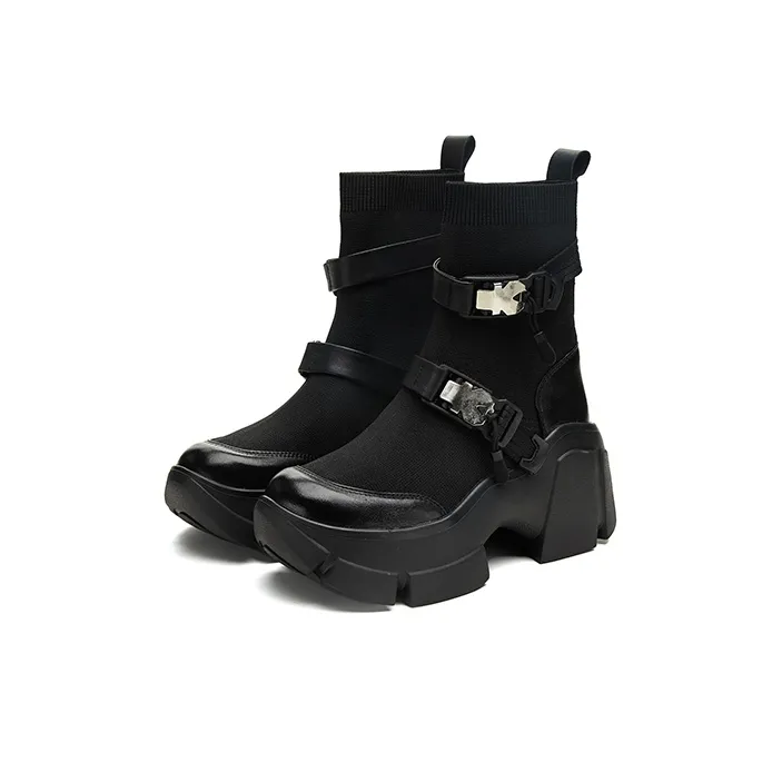 HR Helena Ankle Boots 7cm Women's Black-2