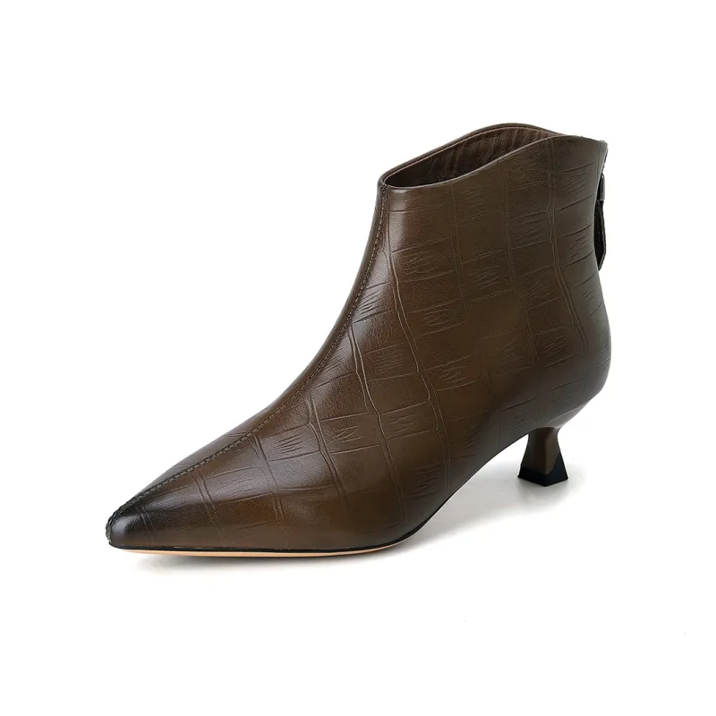 PIERCE GENTRY Ankle Boots 4.5cm Women's-6