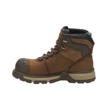 CAT Excavator Superlite Ankle Boots Women's Dark Brown