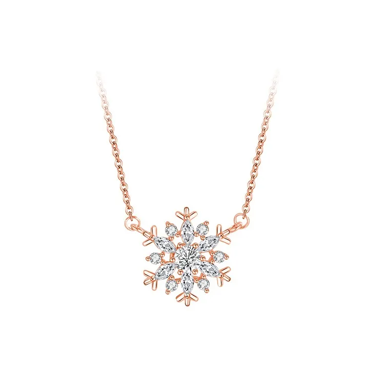 ZOKS S925 Silver Necklaces Women's-3