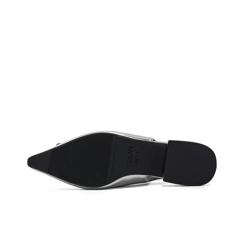 EBLAN High Heels Women's Silver-4