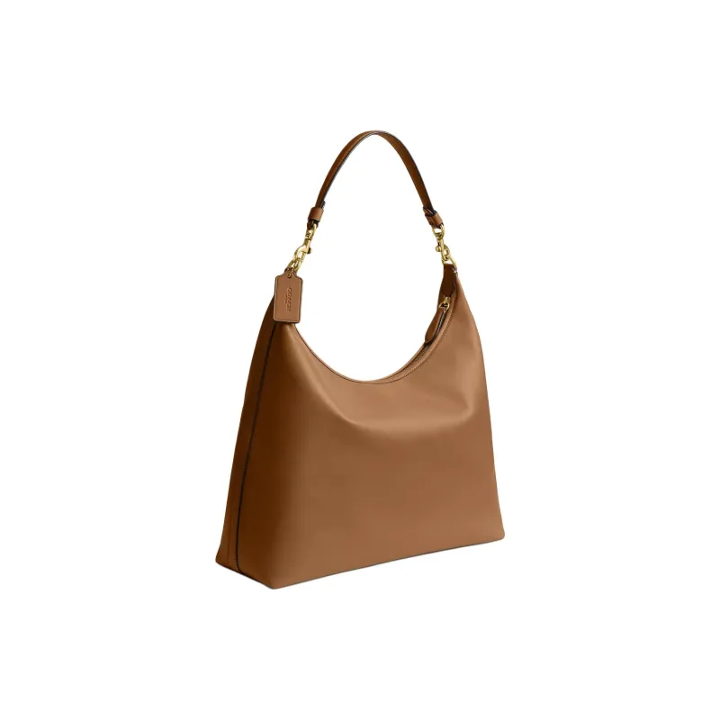 COACH Juliet Glove Tanning Shoulder Bag Tubas Women's Honey Brown-1