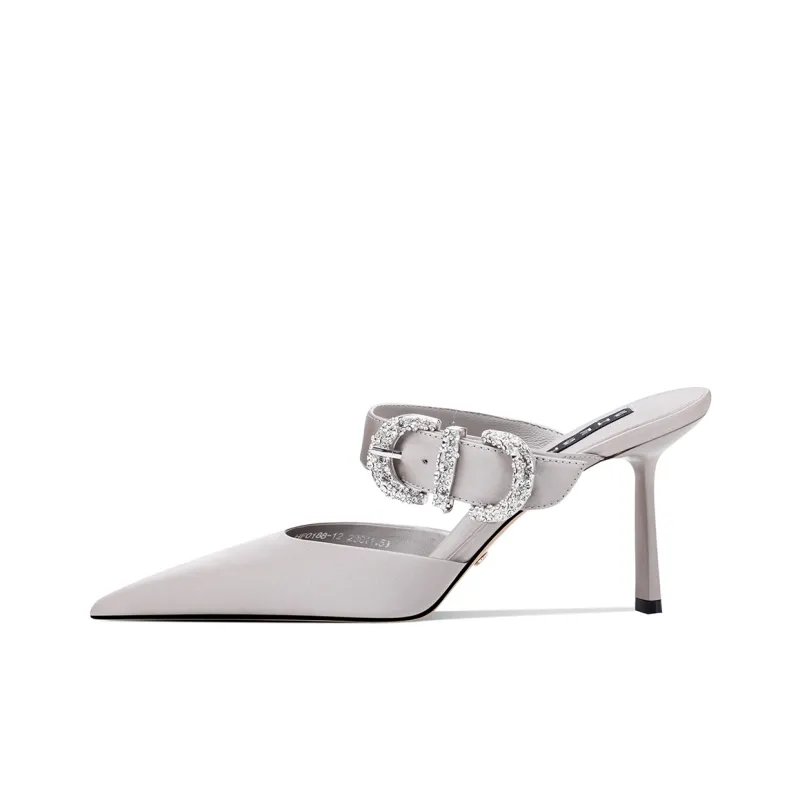 Shesrim High Heels Women's Gray/Black-4