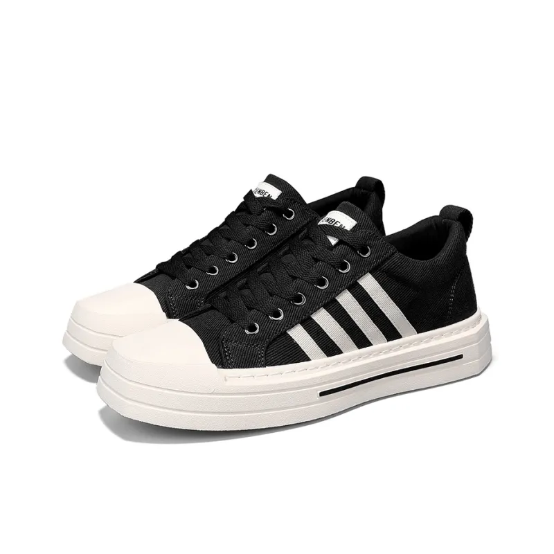RENBEN Non slip Lightweight Low Top Canvas Shoes Men's-3
