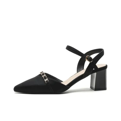 JOSINY Block Heel High Heels 5.5cm Women's