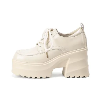 VEDULLAR Chunky Heel High Heels 9.5cm Women's