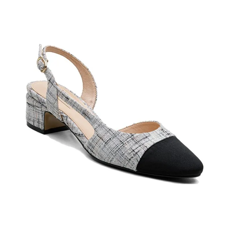 PT'SON Chunky Heel High Heels Women's-8